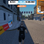 Zwift Running First Marathon