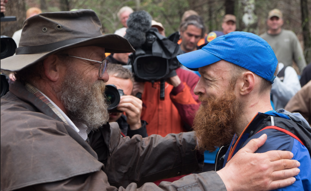 Gary Robbins and Laz at Barkley